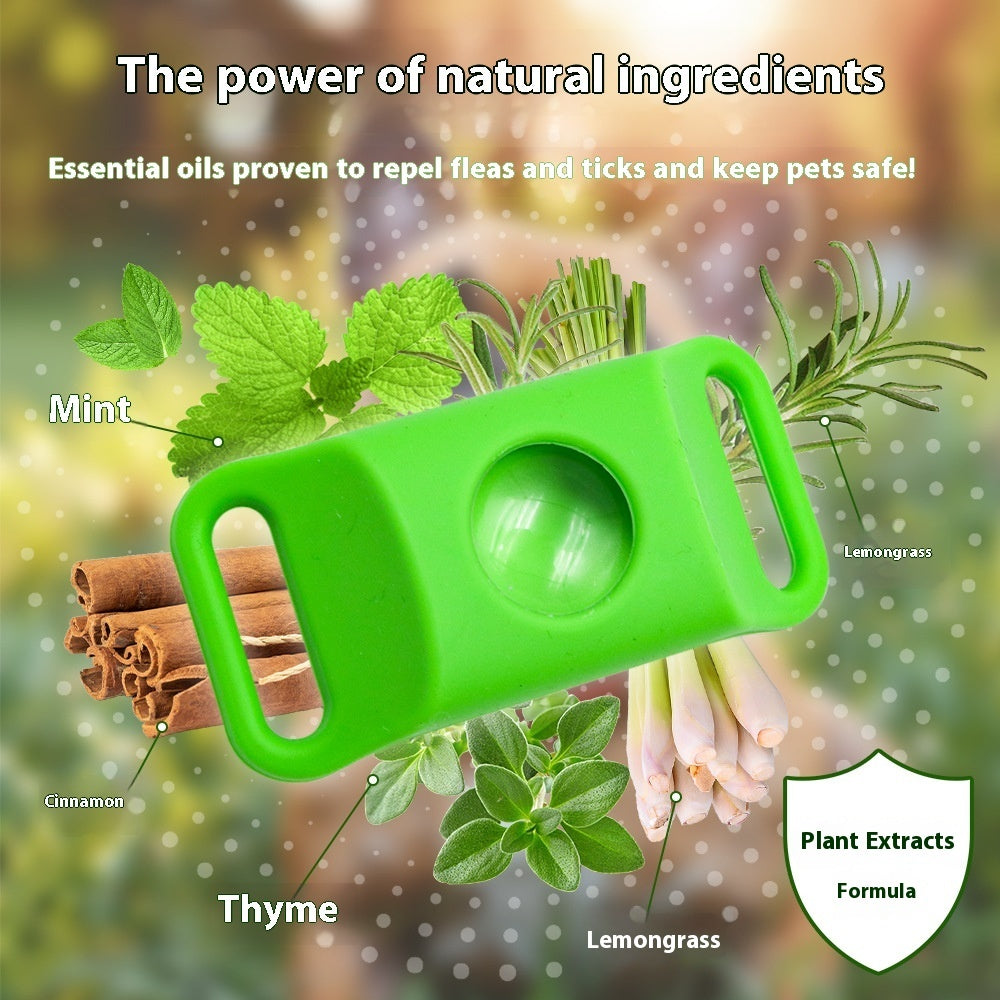 Pet Insect Repellent Button Collar Capsule