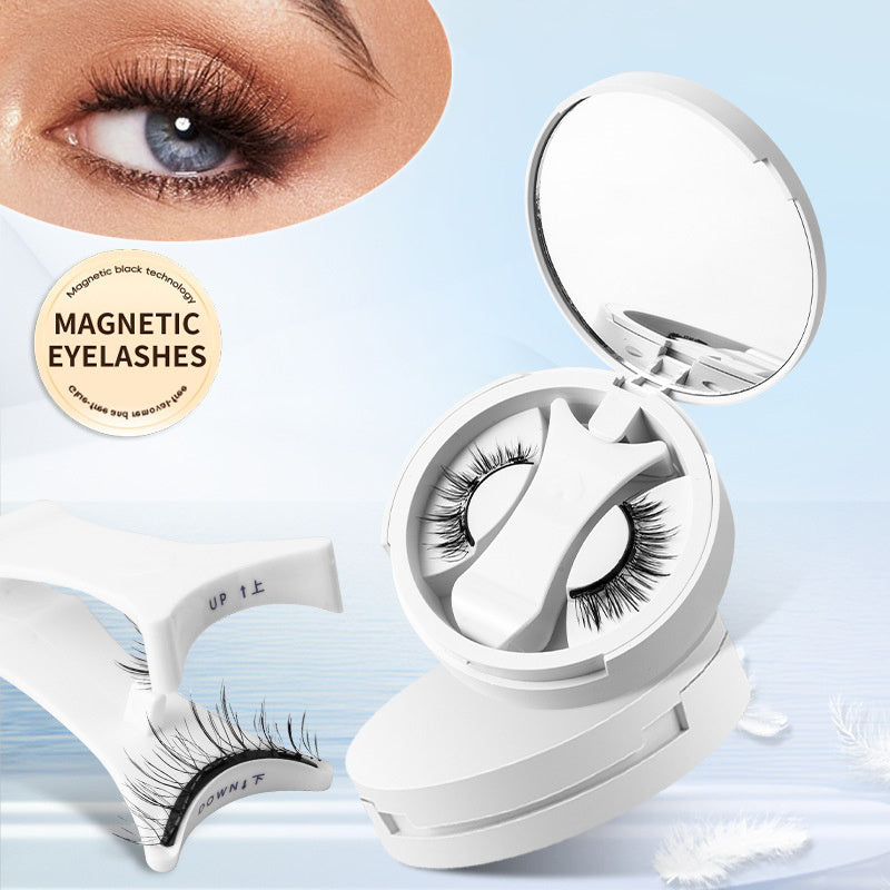 Magnetic False Eyelashes Kit With Applicator