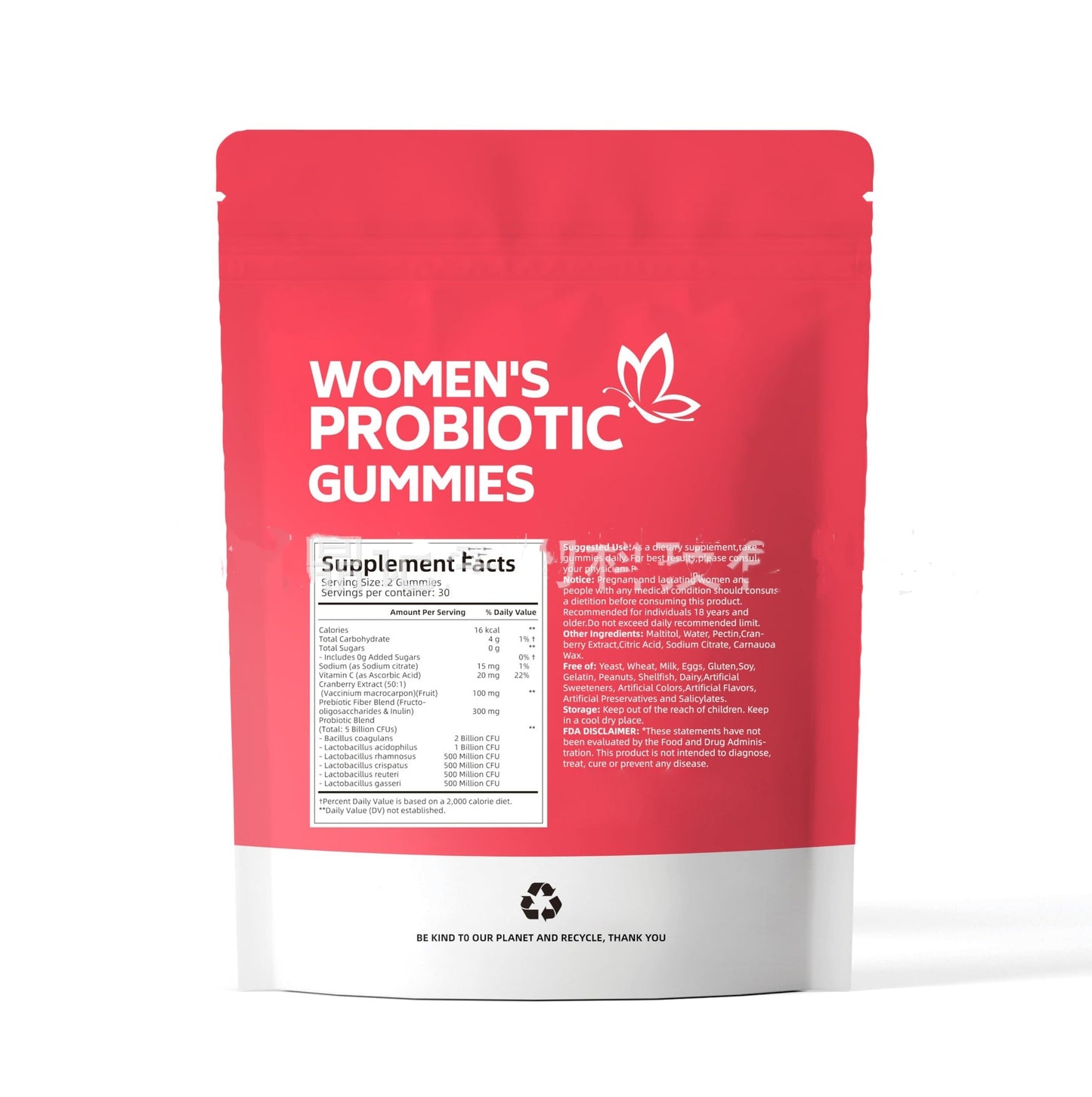 Women's Health Probiotic Gummies