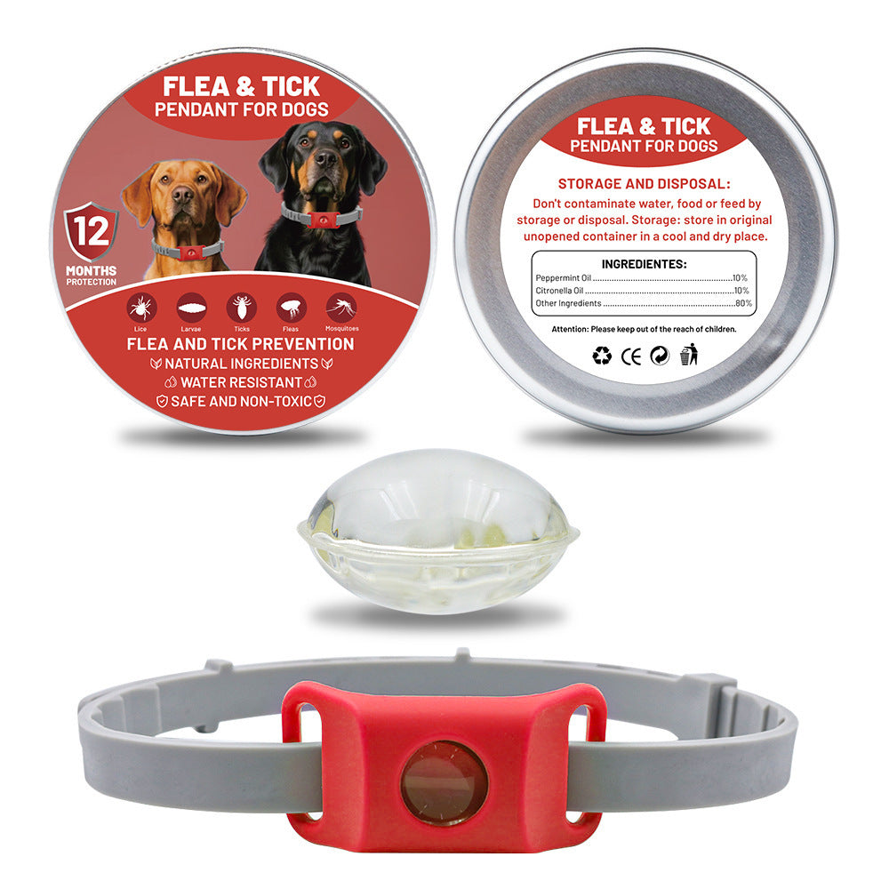 Pet Insect Repellent Button Collar Capsule