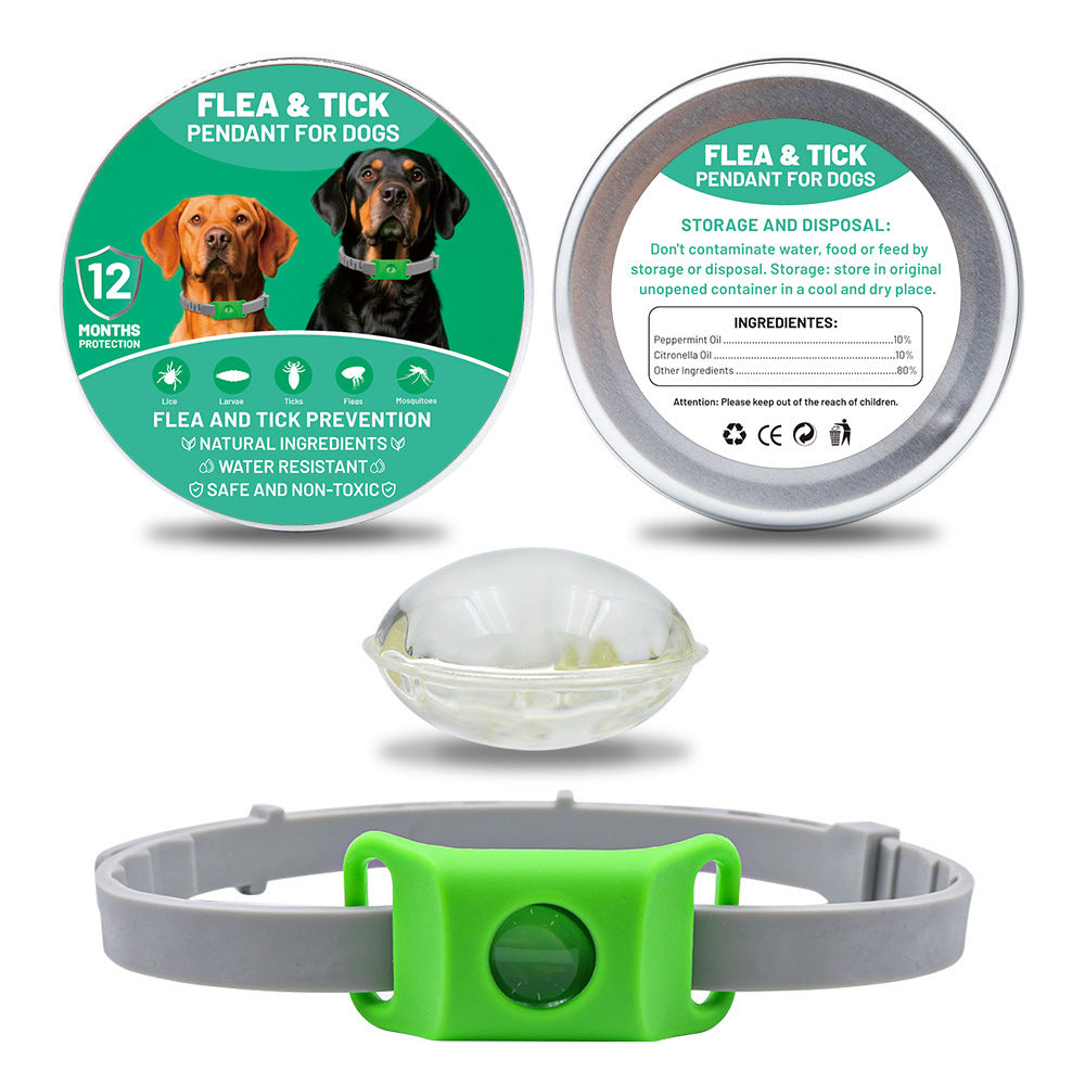 Pet Insect Repellent Button Collar Capsule